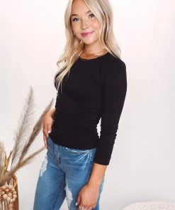 Tops NikiBiki 3/4 Crew Neck Tee