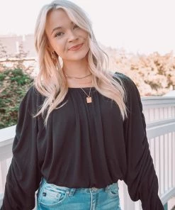 Hyfve Ruby Ruched Blouse 32 Hyfve Ruby Ruched Blouse