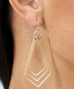 Urbanista Simply Tiered Dangle Earrings
