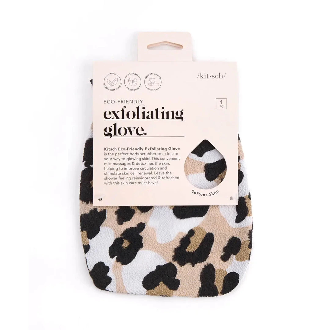 Kitsch Eco-Friendly Exfoliating Glove Beauty 3 Kitsch Eco-Friendly Exfoliating Glove Beauty