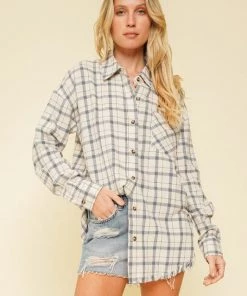 Hem & Thread Billie Plaid Shirt Tops