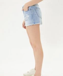 Kancan Bottoms Majorie Mid Rise Boyfriend Shorts 9 Kancan Bottoms Majorie Mid Rise Boyfriend Shorts