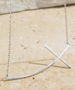 Urbanista Side Cross Pendant Necklace New Arrivals