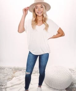 Enti Clothing Tops Leila Short Sleeve Dolman