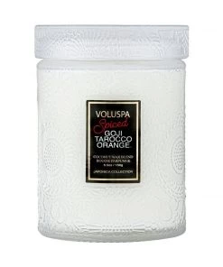 Gifts + Home Accents Voluspa Spiced Goji Tarocco Orange Small Jar Candle