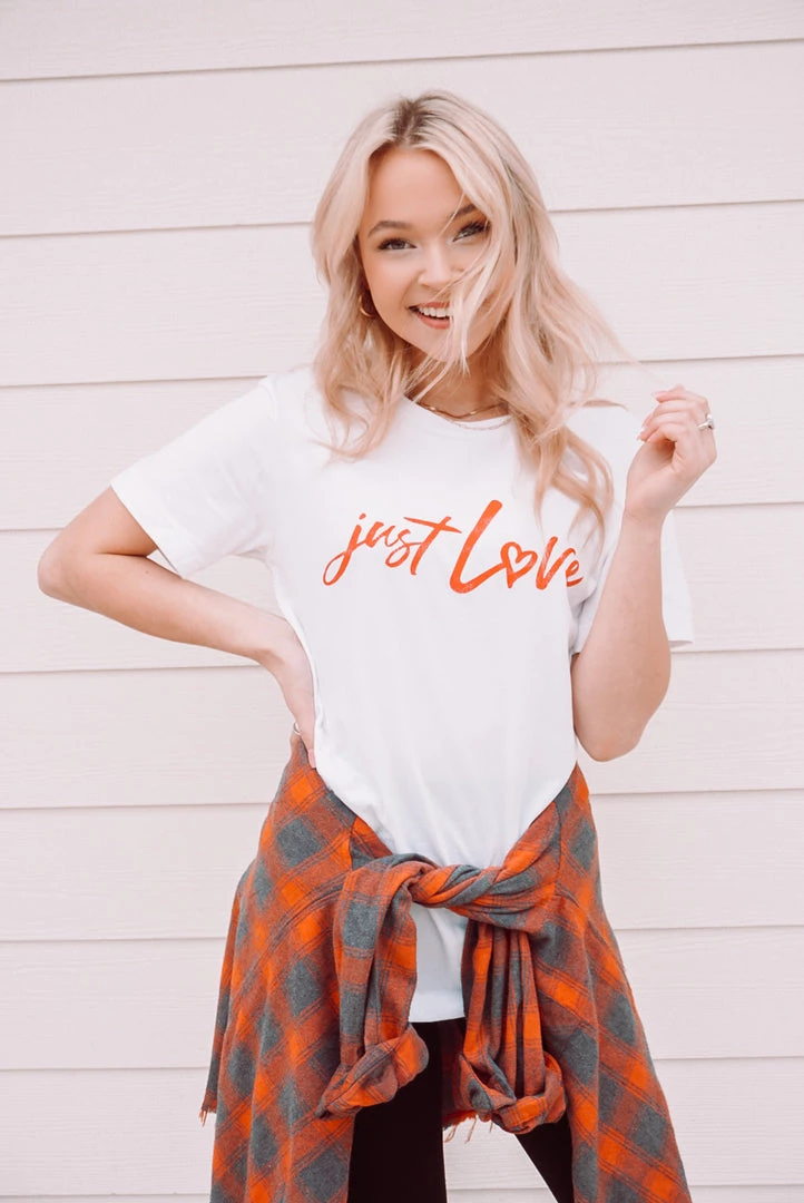 Oat Collective Just Love Graphic Tee 1 Oat Collective Just Love Graphic Tee