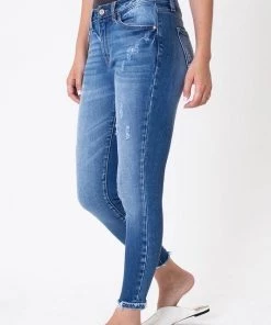 Kancan Lincoln Mid Rise Denim Bottoms