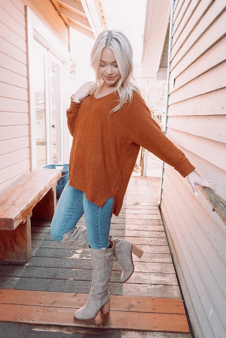 La Miel Dakota V Neck Sweater 8 La Miel Dakota V Neck Sweater