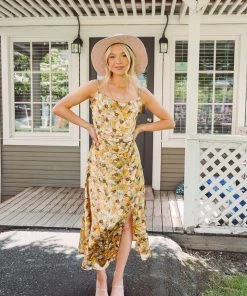 Lush Clothing Dresses + Rompers Tea Time Midi Dress