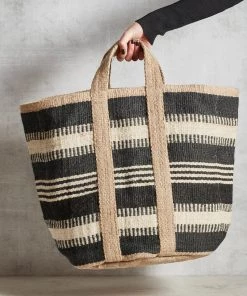 Santa Barbara Designs Wilson Jute Basket Tote