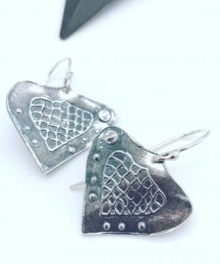 Twisted Designs By Beth Twisted Designs Shield Triangle Earrings