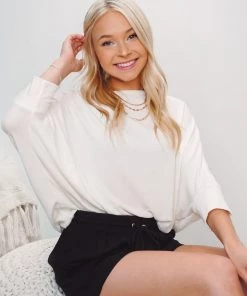 Charlotte Avery Half Sleeve Dolman Sweater 52 Charlotte Avery Half Sleeve Dolman Sweater