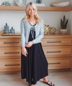 Charlotte Avery Ellie Cropped Cardigan Tops