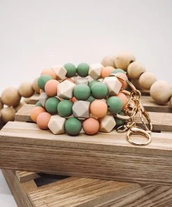 Kathy Smith Artistic Perspective Boho Beaded Key Chain