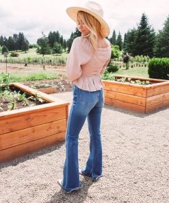 Active Basic New Arrivals Sunday Peplum Blouse