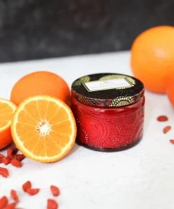 Sublime Clothing Boutique Voluspa Goji Tarocco Orange Petite Jar Gifts + Home Accents