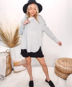 La Miel Tops Celia Button Down 65 La Miel Tops Celia Button Down