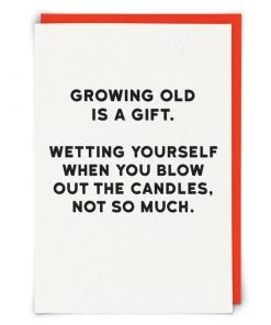 Red Back Cards Black Letter Greeting Cards