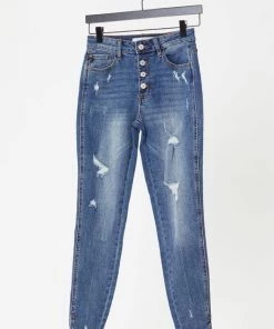 Kancan Oliver Mid Rise Denim
