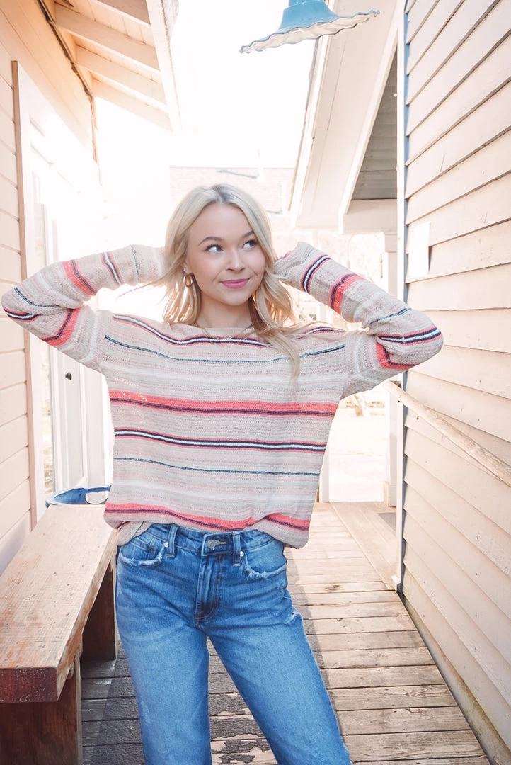 Hem & Thread Jonah Stripe Sweater 1 Hem & Thread Jonah Stripe Sweater